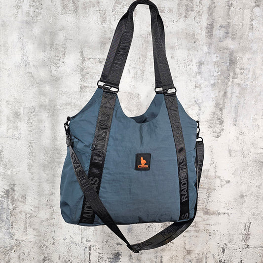 Bolso Nylon Azul Petroleo