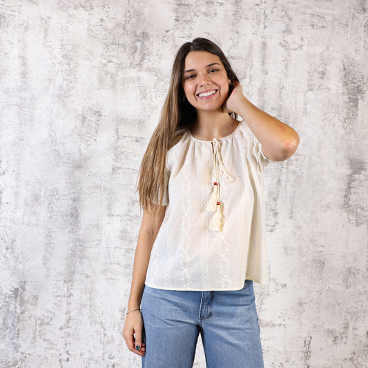 Blusa Jacinta Natural