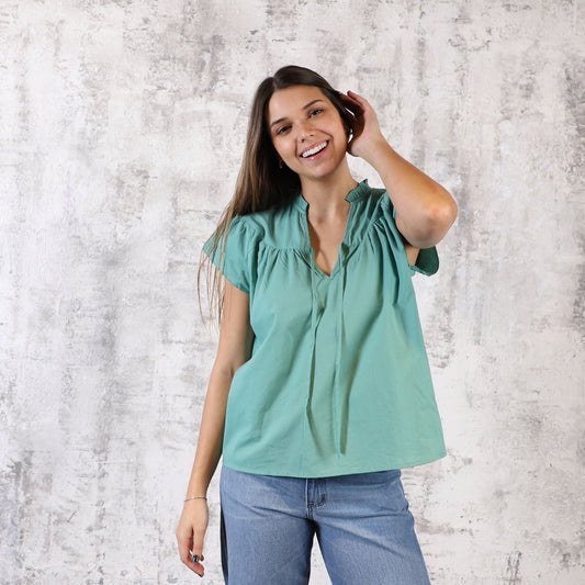 Blusa Campana Verde