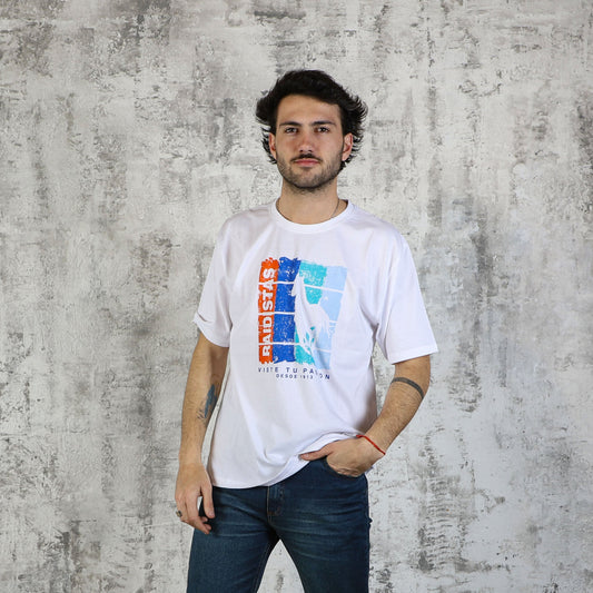 T-shirt Estampada 03 Blanca