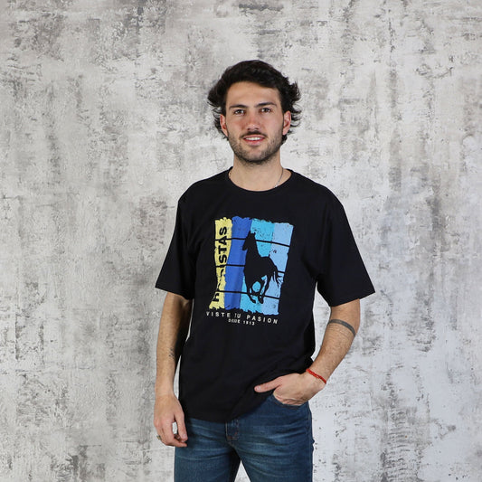 T-shirt Estampada 03 Negra