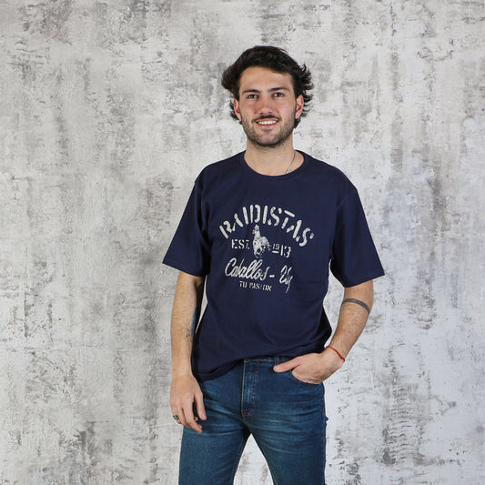 T-shirt Estampa 01 Azul Marino