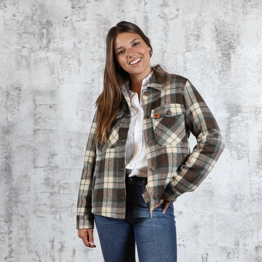 Campera Tartan 24 Verde