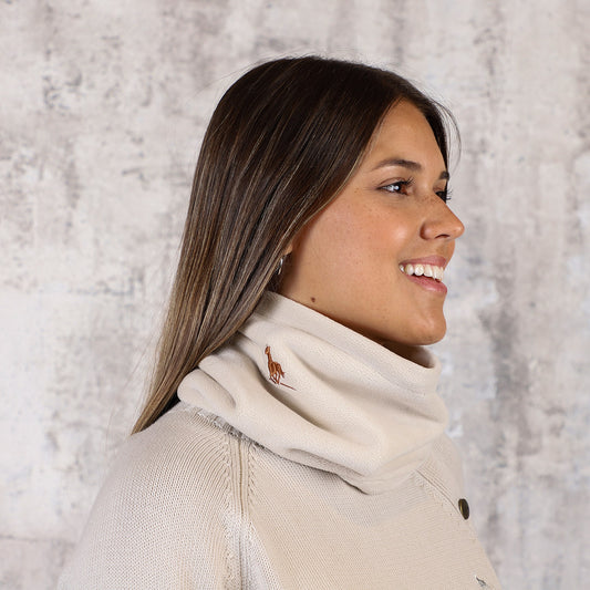 Cuello Polar Beige