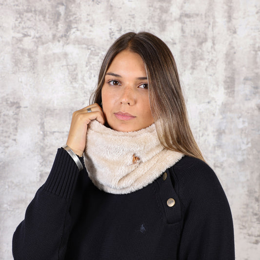 Cuello Teddy Crudo
