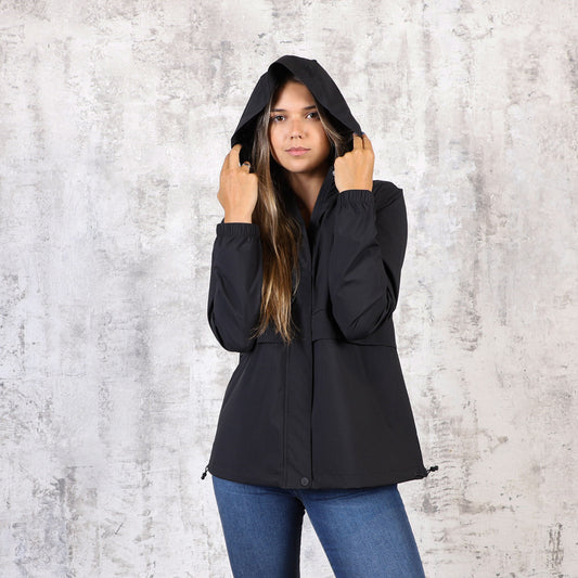 Campera de lluvia 25 Negra