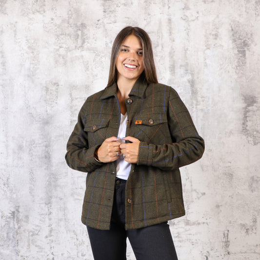 Campera tartan 25 Verde