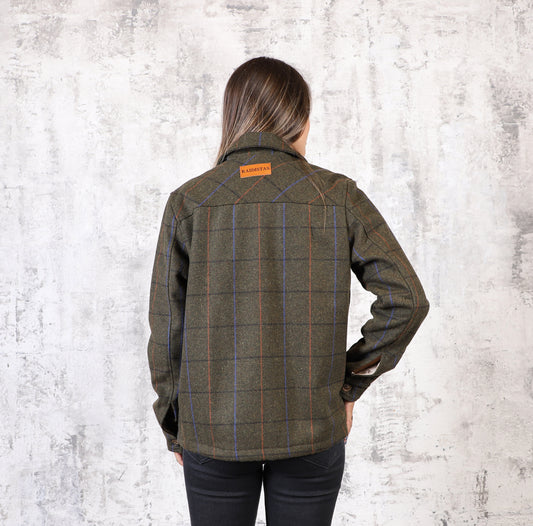 Campera tartan 25 Verde