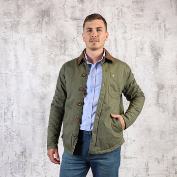 Campera Gabardina Verde