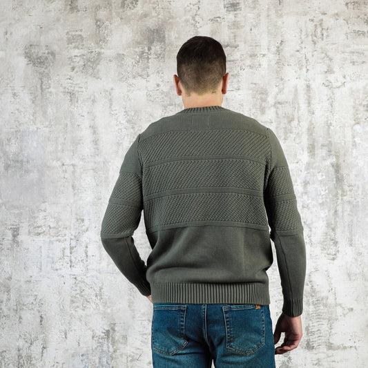 Sweater tejido fantasia Verde