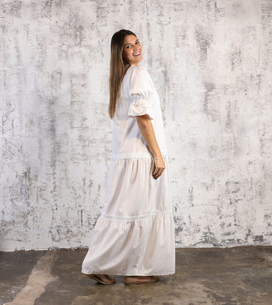Vestido Camisero Blanco