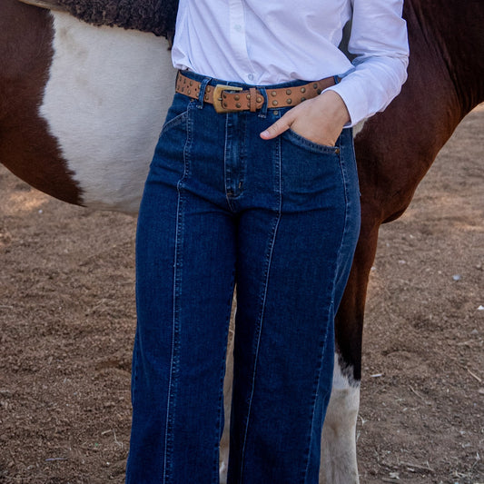 Jean Wide Leg Costura