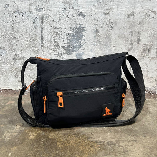 Cartera Nylon Negro