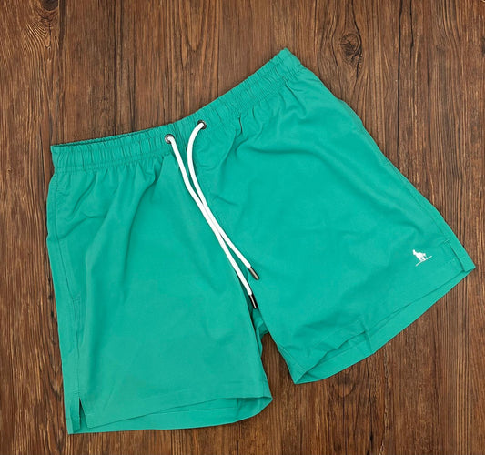Short De Baño Hombre Verde