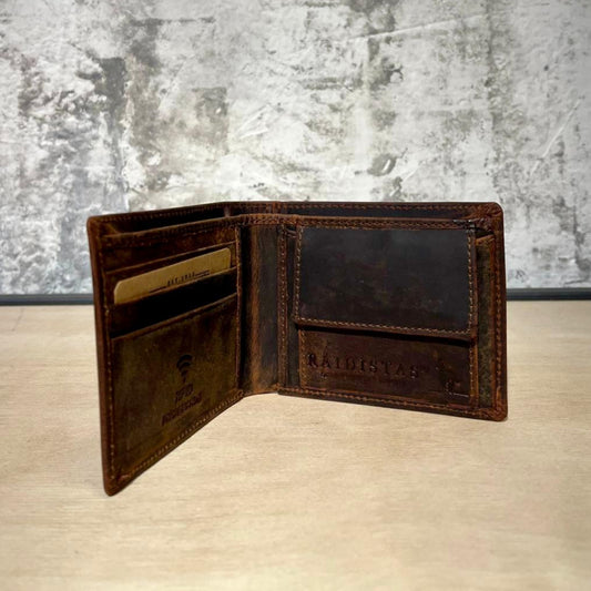 Billetera Monedero Marron