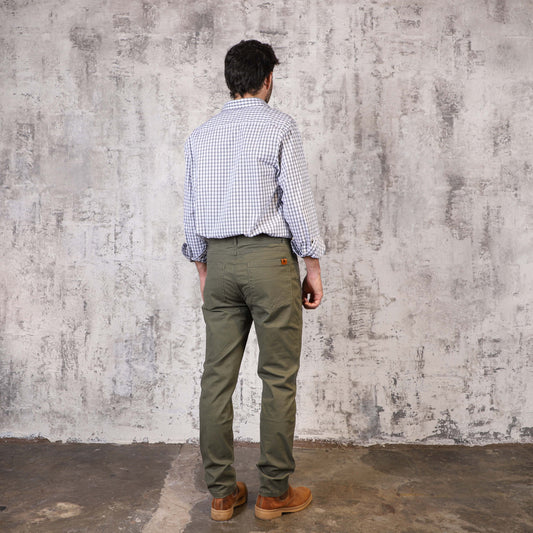 Pantalon 5 Bolsillos Verde
