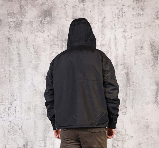Campera Taslon Hombre Negra