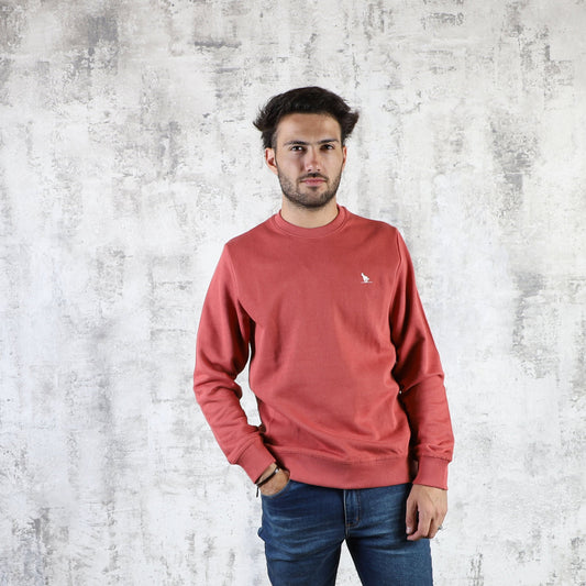 Sweater a la base algodón Terracota