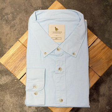 Camisa Lino Celeste