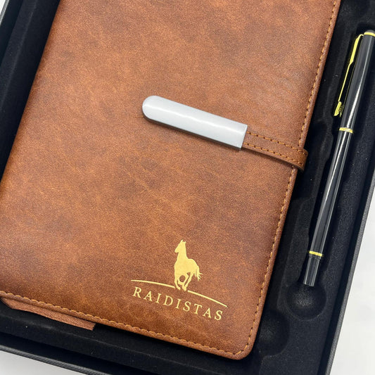Kit cuaderno Marron