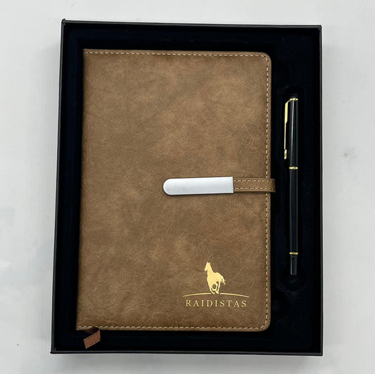 Kit cuaderno Tostado