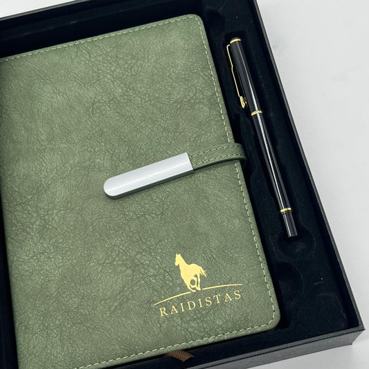 Kit cuaderno Verde