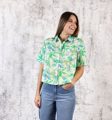 Camisa Corta Verde