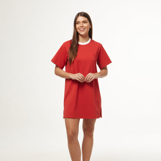 Vestido Remeron Rojo