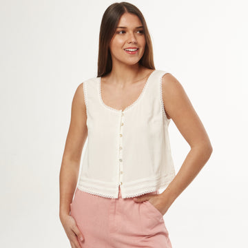 Musculosa Maria Blanca