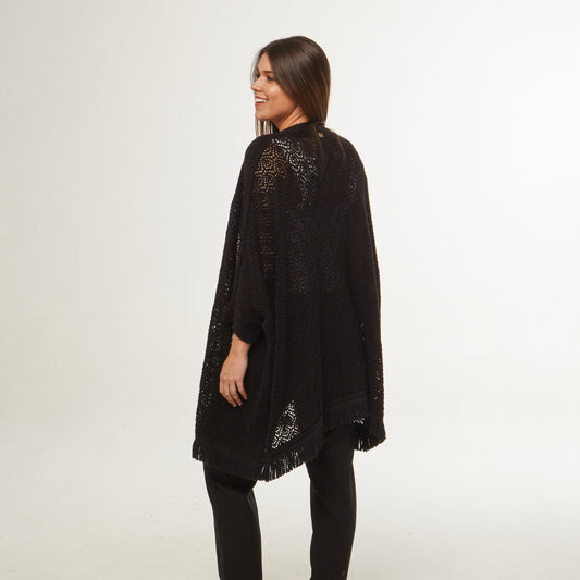 Cardigan Tejido Negro