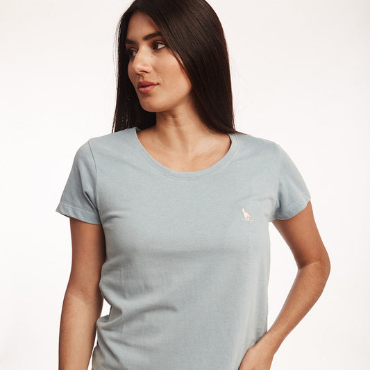 T-shirt Base Celeste
