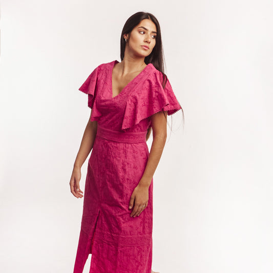 Vestido Broderie Bordado