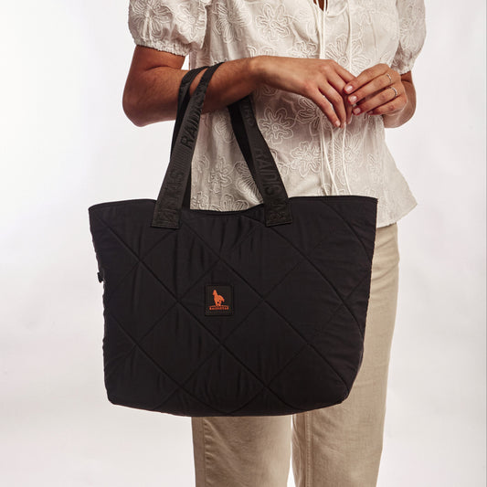 Bolso Capitoneado Negro