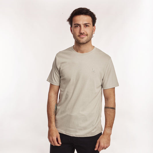 T-shirt Base Gris Claro