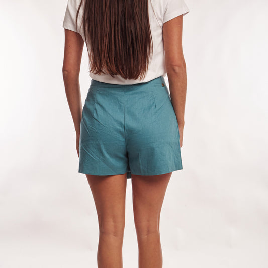 Short Pollera Verde
