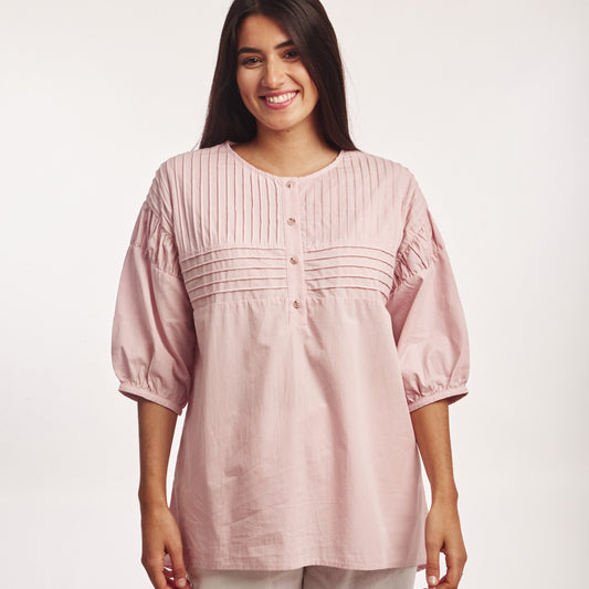 Blusa Oversize Rosa