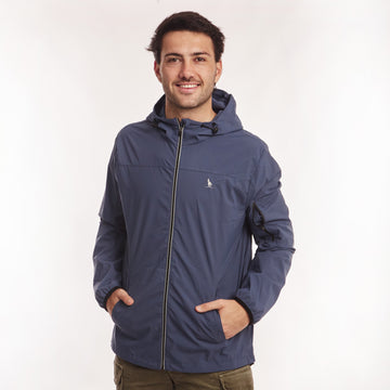 Campera de Lluvia Azul