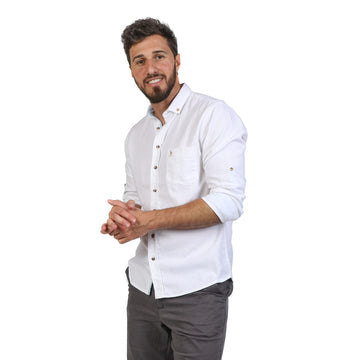 Camisa Lino Blanca
