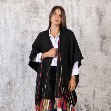 Ruana  Tierra Negra