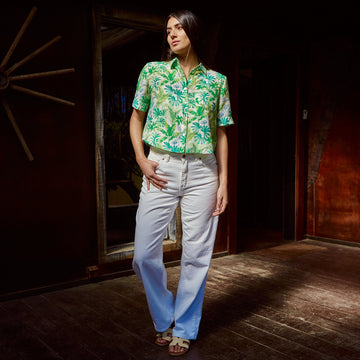 Jean Recto Color Blanco