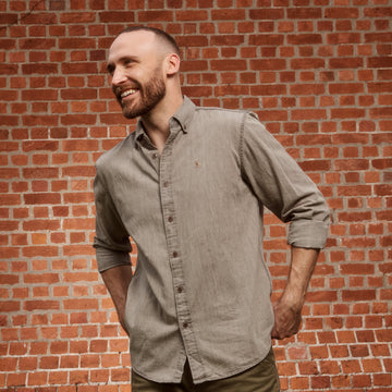 Camisa Jean Gris