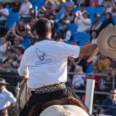 Camisa Jinete Hombre Blanca