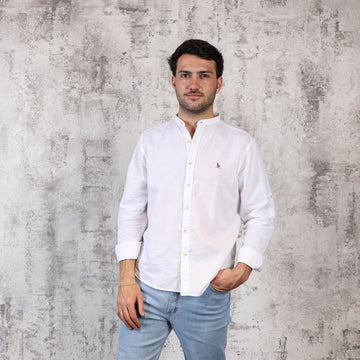 Camisa Lino Mao Blanca