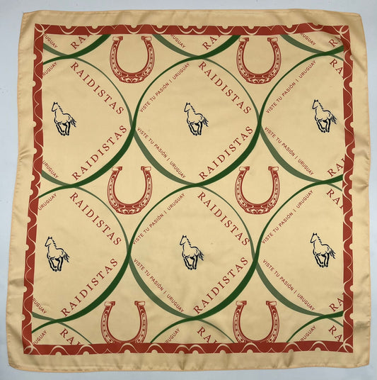 Pañuelo Herradura Beige