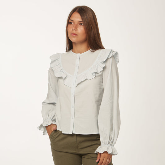 Camisa Catalina Celeste
