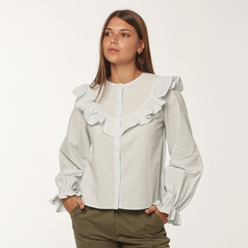 Camisa Catalina Celeste