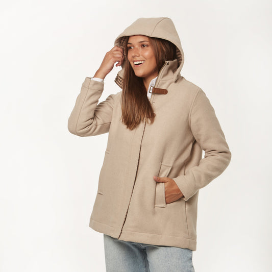 Chaqueta de Paño Beige