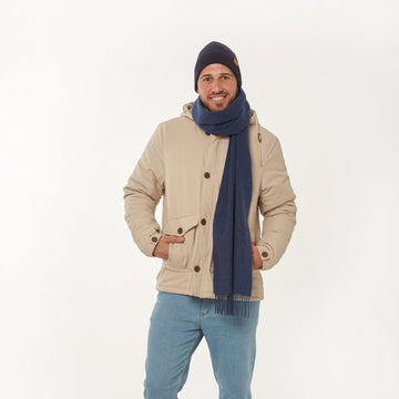 Parka Gabardina Beige
