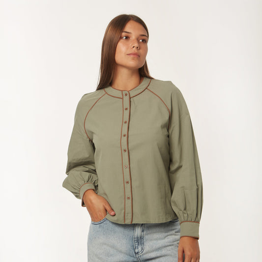 Camisa Silvana Vivos Verde