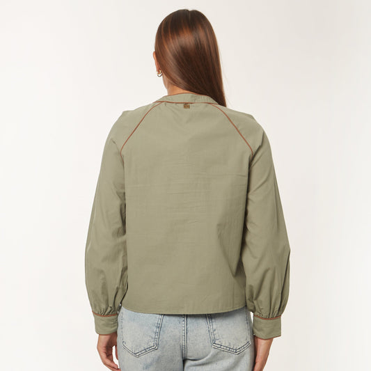 Camisa Silvana Vivos Verde